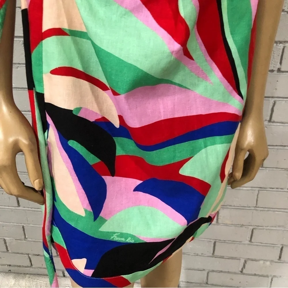 Farm‎ Rio Colorful Monstera Mini Dress - Picture 3 of 4